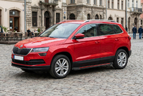 Skoda Karoq 2018- Seitenschweller Maya Red (2 Stk., Aluminium) Foto 1
