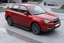 Subaru Forester 2013-2018 Seitenschweller Maya Red (2 Stk., Aluminium) Foto 1