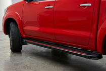 Toyota Hilux 2006-2015 Seitenschweller Maya Red (2 Stk., Aluminium) Foto 1