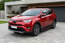 Toyota Rav 4 2013-2018 Seitenschweller Maya Red (2 Stk., Aluminium) Foto 1