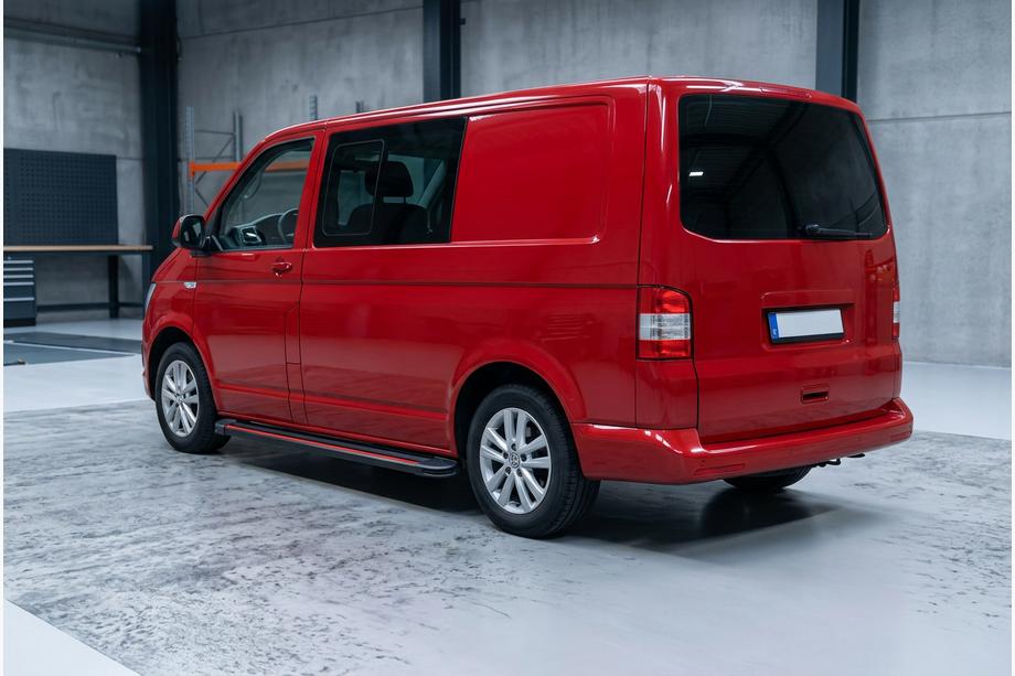 Volkswagen T6 2015-2024 Seitenschweller Maya Red (2 Stk., Aluminium) Langer Radstand Image