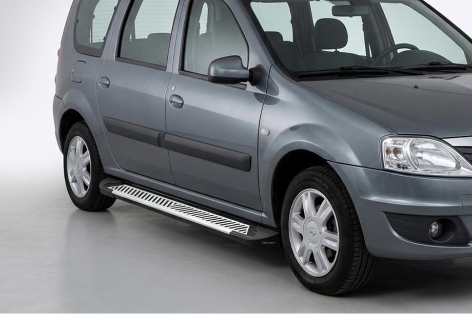 Lada Largus 2012- Seitenschweller Line (2 Stk., Aluminium) Image