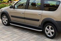 Lada Largus 2012- Seitenschweller Tayga (2 Stk., Aluminium) Foto 1