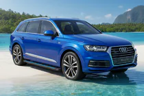 Audi Q7 2015–2026 Seitenschweller Maya Blue (2 Stk., Aluminium) Foto 1