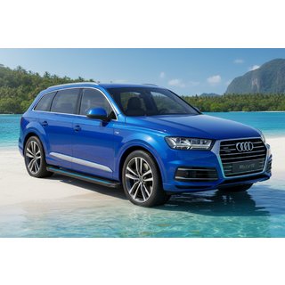 Seitenschweller Maya Blue (2 Stk., Aluminium) Audi Q7 2015–2026 Foto 1