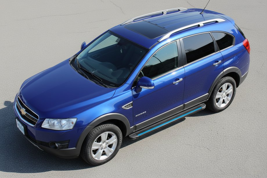 Chevrolet Captiva 2006-2019 Seitenschweller Maya Blue (2 Stk., Aluminium) 2006-2015 Image