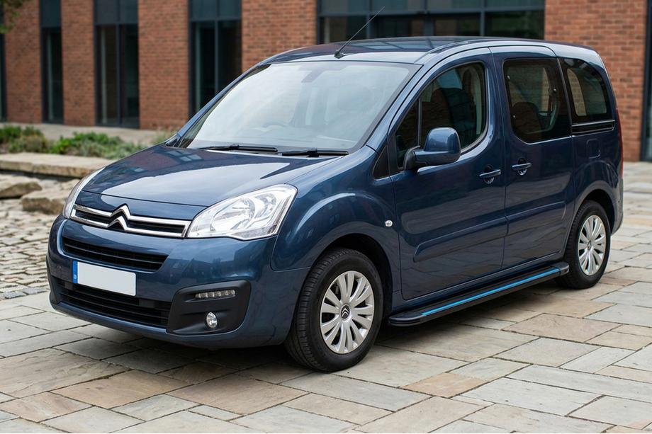 Citroen Berlingo 2008-2018 Seitenschweller Maya Blue (2 Stk., Aluminium) Image