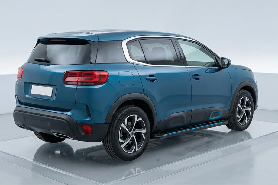 Citroen C5 Aircross 2017-2025 Seitenschweller Maya Blue (2 Stk., Aluminium) Image