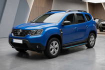 Dacia Duster 2018-2024 Seitenschweller Maya Blue (2 Stk., Aluminium) Foto 1