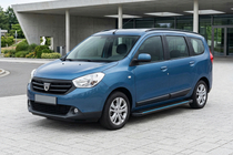Dacia Lodgy 2012-2022 Seitenschweller Maya Blue (2 Stk., Aluminium) Foto 1