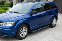 Fiat Freemont 2011-2016 Seitenschweller Maya Blue (2 Stk., Aluminium) Foto 1