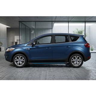 Seitenschweller Maya Blue (2 Stk., Aluminium) Ford Kuga 2008-2013 Foto 1