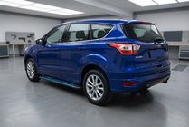 Ford Kuga/Escape 2013-2019 Seitenschweller Maya Blue (2 Stk., Aluminium) Mit Zierleisten an den Türen Foto 1
