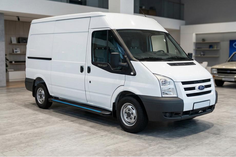 Ford Transit 2000–2014 Seitenschweller Maya Blue (2 Stk., Aluminium) Image