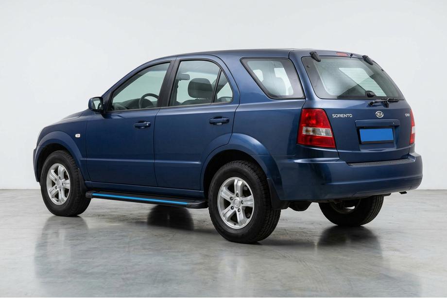Kia Sorento I BL 2002-2009 Seitenschweller Maya Blue (2 Stk., Aluminium) Image