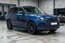 Range Rover IV L405 2013-2021 Seitenschweller Maya Blue (2 Stk., Aluminium) Foto 1