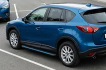 Mazda CX-5 2012-2017 Seitenschweller Maya Blue (2 Stk., Aluminium) Foto 2