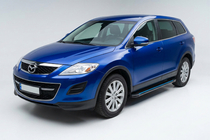 Mazda CX-9 2007-2016 Seitenschweller Maya Blue (2 Stk., Aluminium) Foto 1