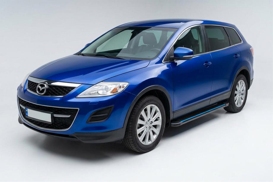 Mazda CX-9 2007-2016 Seitenschweller Maya Blue (2 Stk., Aluminium) Image