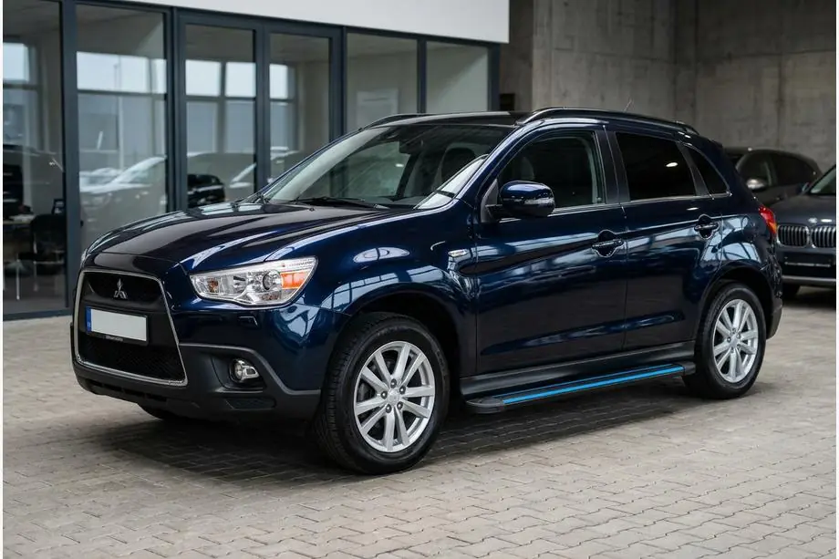 Mitsubishi ASX 2010-2023 Seitenschweller Maya Blue (2 Stk., Aluminium) Image