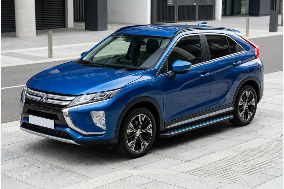 Mitsubishi Eclipse Cross 2017- Seitenschweller Maya Blue (2 Stk., Aluminium) Image