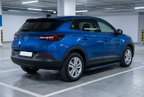 Opel Grandland X 2017- Seitenschweller Maya Blue (2 Stk., Aluminium) Foto 1