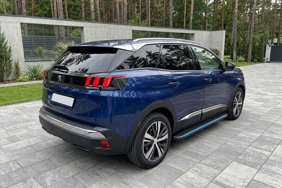 Peugeot 3008 2016-2023 Seitenschweller Maya Blue (2 Stk., Aluminium) Image