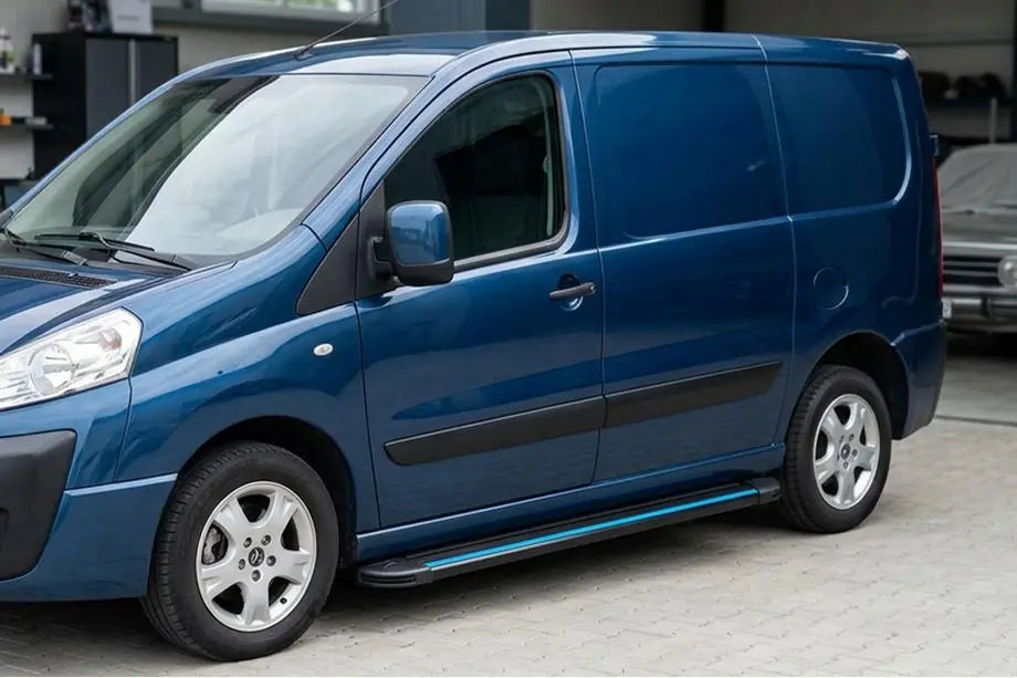 Peugeot Expert 2007-2016 Seitenschweller Maya Blue (2 Stk., Aluminium) Image