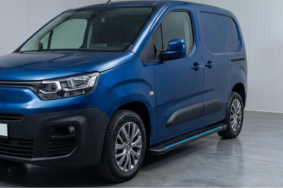 Peugeot Partner/Rifter 2019- Seitenschweller Maya Blue (2 Stk., Aluminium) Image