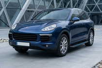 Porsche Cayenne 2010-2017 Seitenschweller Maya Blue (2 Stk., Aluminium) Foto 1