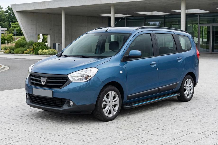 Renault Lodgy 2013-2022 Seitenschweller Maya Blue (2 Stk., Aluminium) Image