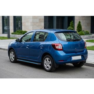Seitenschweller Maya Blue (2 Stk., Aluminium) Renault Sandero 2013-2022 Foto 1