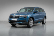 Skoda Karoq 2018- Seitenschweller Maya Blue (2 Stk., Aluminium) Foto 1