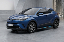 Toyota C-HR 2016-2023 Seitenschweller Maya Blue (2 Stk., Aluminium) Foto 1