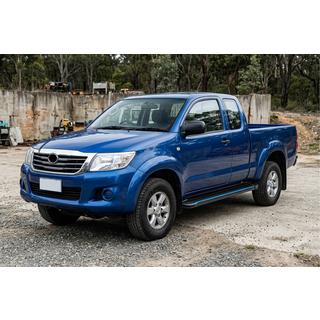 Seitenschweller Maya Blue (2 Stk., Aluminium) Toyota Hilux 2006-2015 Foto 1