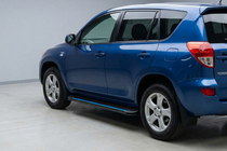 Toyota Rav 4 2006-2013 Seitenschweller Maya Blue (2 Stk., Aluminium) Foto 1