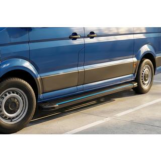Seitenschweller Maya Blue (2 Stk., Aluminium) Volkswagen Crafter 2016- Foto 1