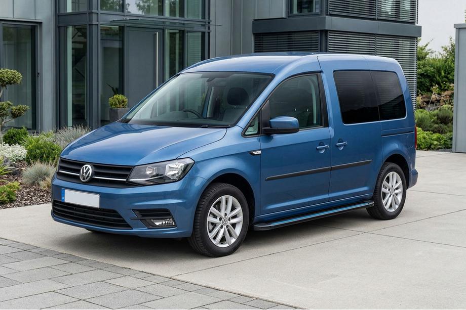Volkswagen Caddy 2015-2020 Seitenschweller Maya Blue (2 Stk., Aluminium) Image