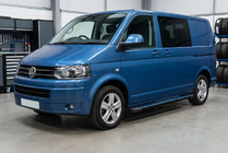 Volkswagen T5 2010-2015 Seitenschweller Maya Blue (2 Stk., Aluminium) Foto 1