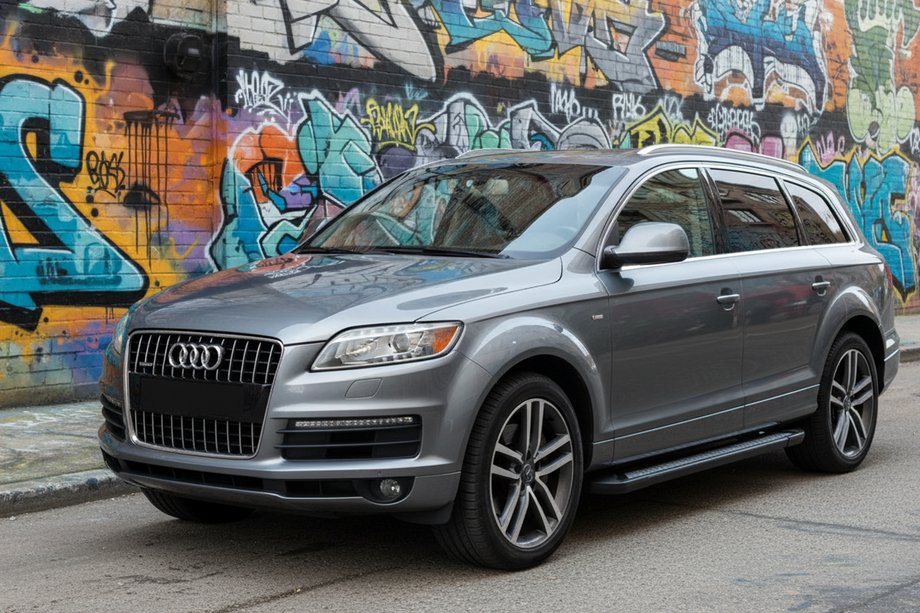 Audi Q7 2005-2015 Seitenschweller New Vision Black (2 Stk., Aluminium) Image