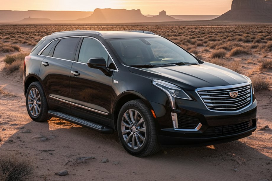Cadillac XT5 2016- Seitenschweller New Vision Black (2 Stk., Aluminium) Image