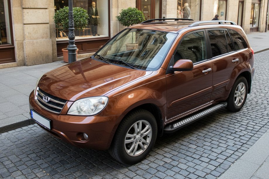 Chery Tiggo 1 2005-2016 Seitenschweller New Vision (2 Stk., Aluminium) Foto 1