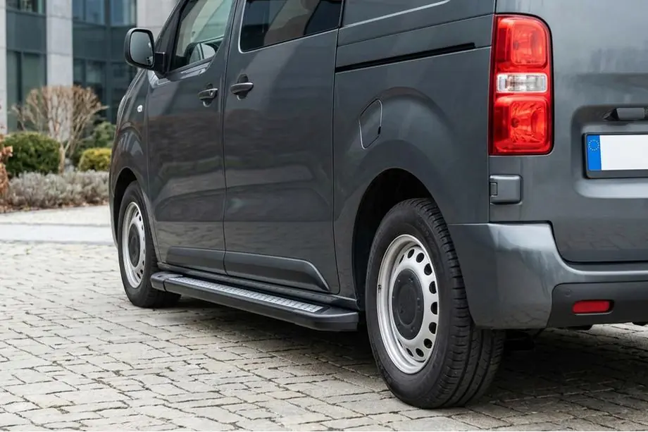 Citroen Jumpy 2007–2017 Seitenschweller New Vision Black (2 Stk., Aluminium) Image