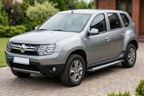 Dacia Duster 2008-2018 Seitenschweller New Vision Black (2 Stk., Aluminium) Foto 1