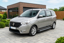 Dacia Lodgy 2012-2022 Seitenschweller New Vision Black (2 Stk., Aluminium) Foto 1