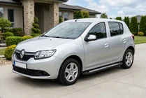 Dacia Sandero 2013-2020 Seitenschweller New Vision Black (2 Stk., Aluminium) Foto 1