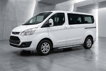 Ford Custom 2013-2022 Seitenschweller New Vision Black (2 Stk., Aluminium) Foto 1