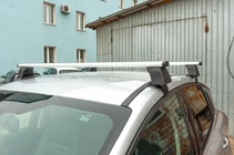 Daewoo Lanos 1998-2017 Dachträger Ercul V4 (Chrom, Paar) Foto 1