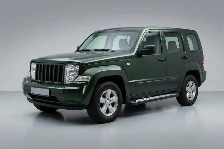 Jeep Cherokee/Liberty 2007-2013 Seitenschweller Vision New Black (2 Stk., Aluminium) Image