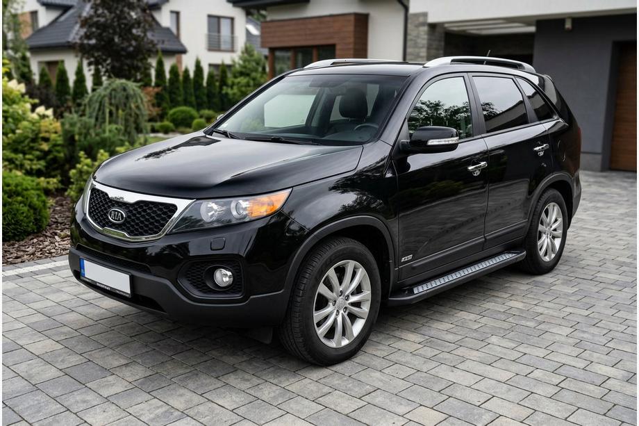 Kia Sorento II XM 2009-2014 Seitenschweller New Vision Black (2 Stk., Aluminium) 2013-2016 Image